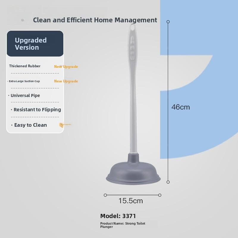 Powerful Toilet Drain Cleaner Batoom Tool Toilet Plunger Suction Cup Sewer Cleaning Device Household Cleaning Tools Da Peng