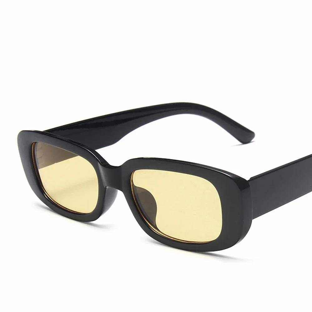 Euro Street Style Sunglasses Retro Small Square Frame Vintage UV400 Protection for Men Women Fashion Street Photography Chic
