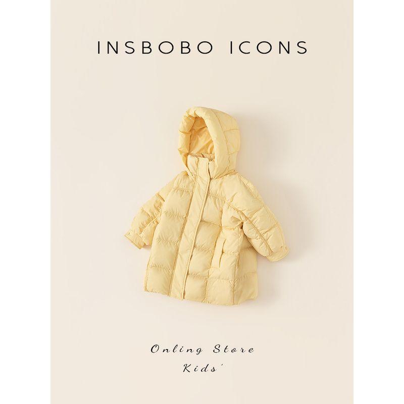 Children's Clothing Winter Long Baby Girl Down Jacket