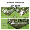 Quick Open Mosquito Net Hammock for Outdoor Camping - Single or Double Person, Anti-Rollover Design with Nisi Fabric.