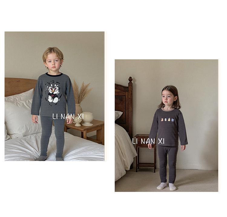 Children's Autumn/Winter Pajama Set 2025 - Warm, Comfortable Thermal Underwear for Small/Medium Kids