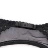Romantic Floral Lace Garter Belt Adjustable Straps Transparent Underwear Suspender Belt Bow Garters for Stockings Intimate Wear