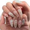 New Nail Art Film European And American Y2K Spice Girl Style Ins Long Almond Long Tip Nail Wearing Nail Patch