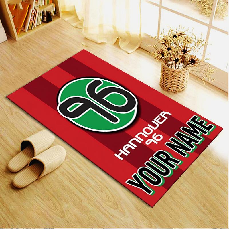 Custom Name Hannover 96 Carpet Rug for Living Room Bedroom Home Sofa Decoration,Kids Play Non-slip Floor Mat