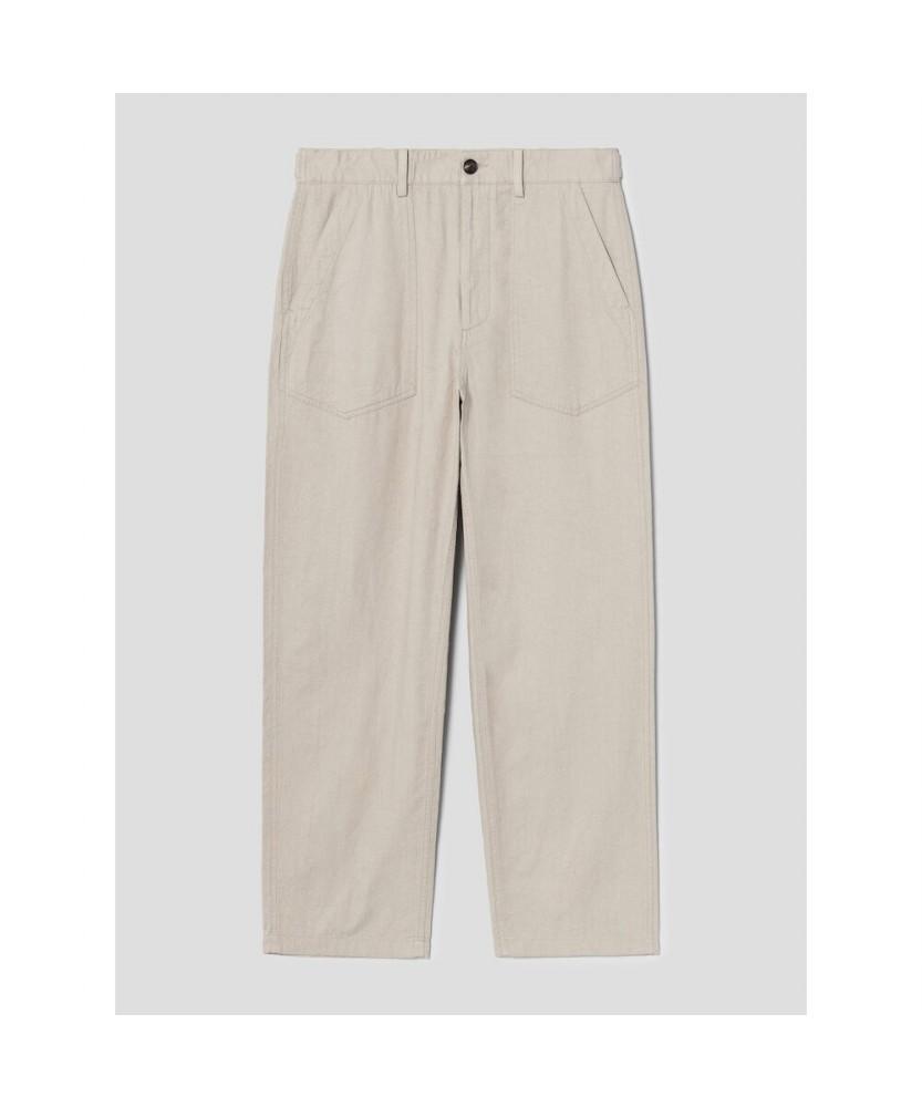 SHIFT.G Semi Wide Fatigue Pants Beige