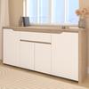 Buffet BETTY Baixo - Branco & Carvalho - 4 portas, 1 gaveta - 185,3 x 45,8 x 85,5 cm