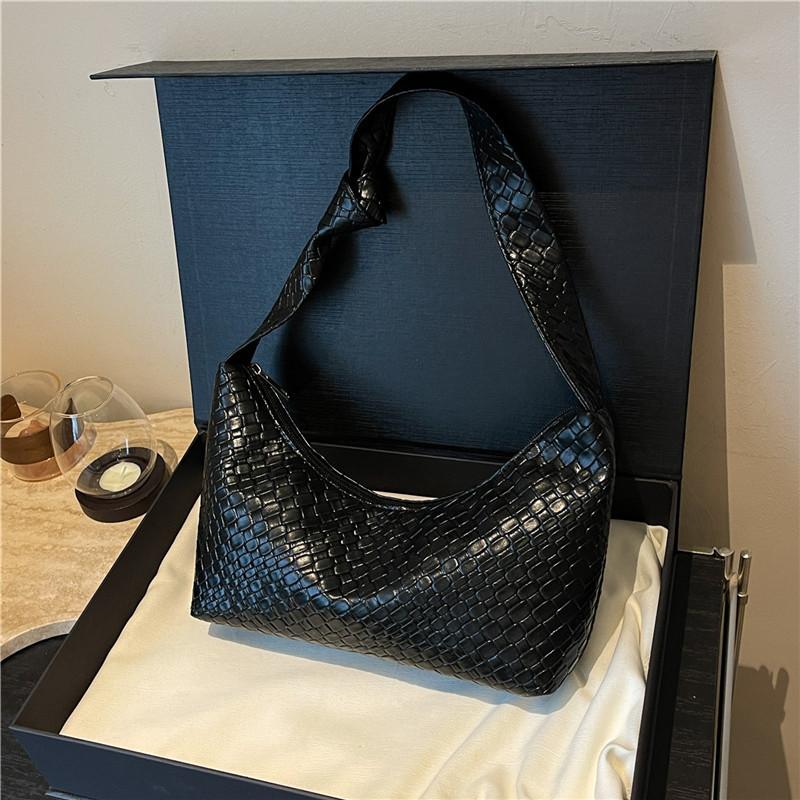 Корейская сумка-тоут женская сумка мода 2025 ретро новая повседневная сумка-подмышка сумка-полумесяц на плечо персонализированная сумка