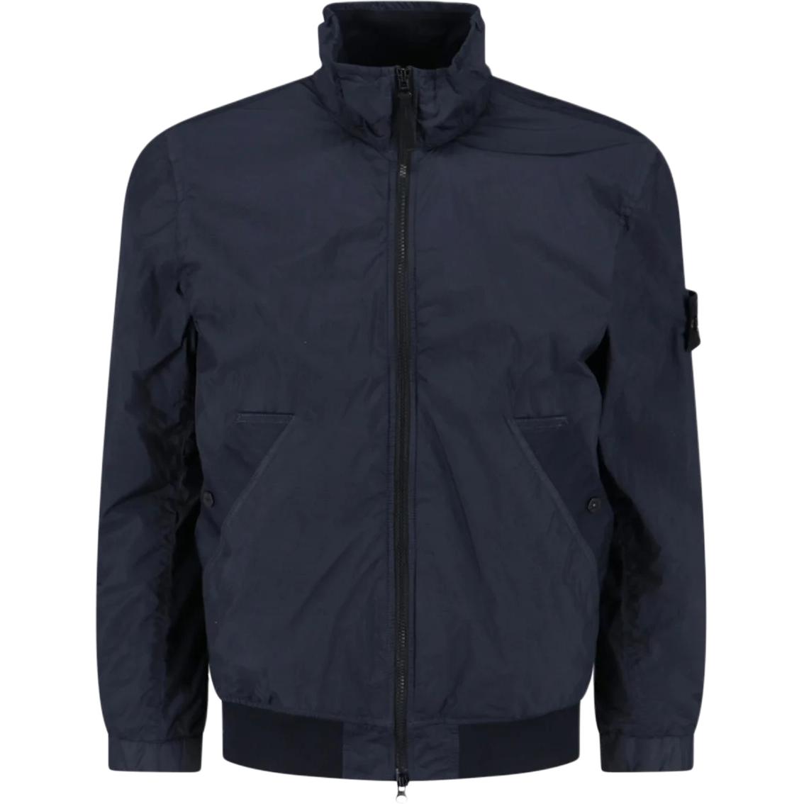 Stone Island Vienskrāsu Rāvējslēdzēja Garām Piedurknēm