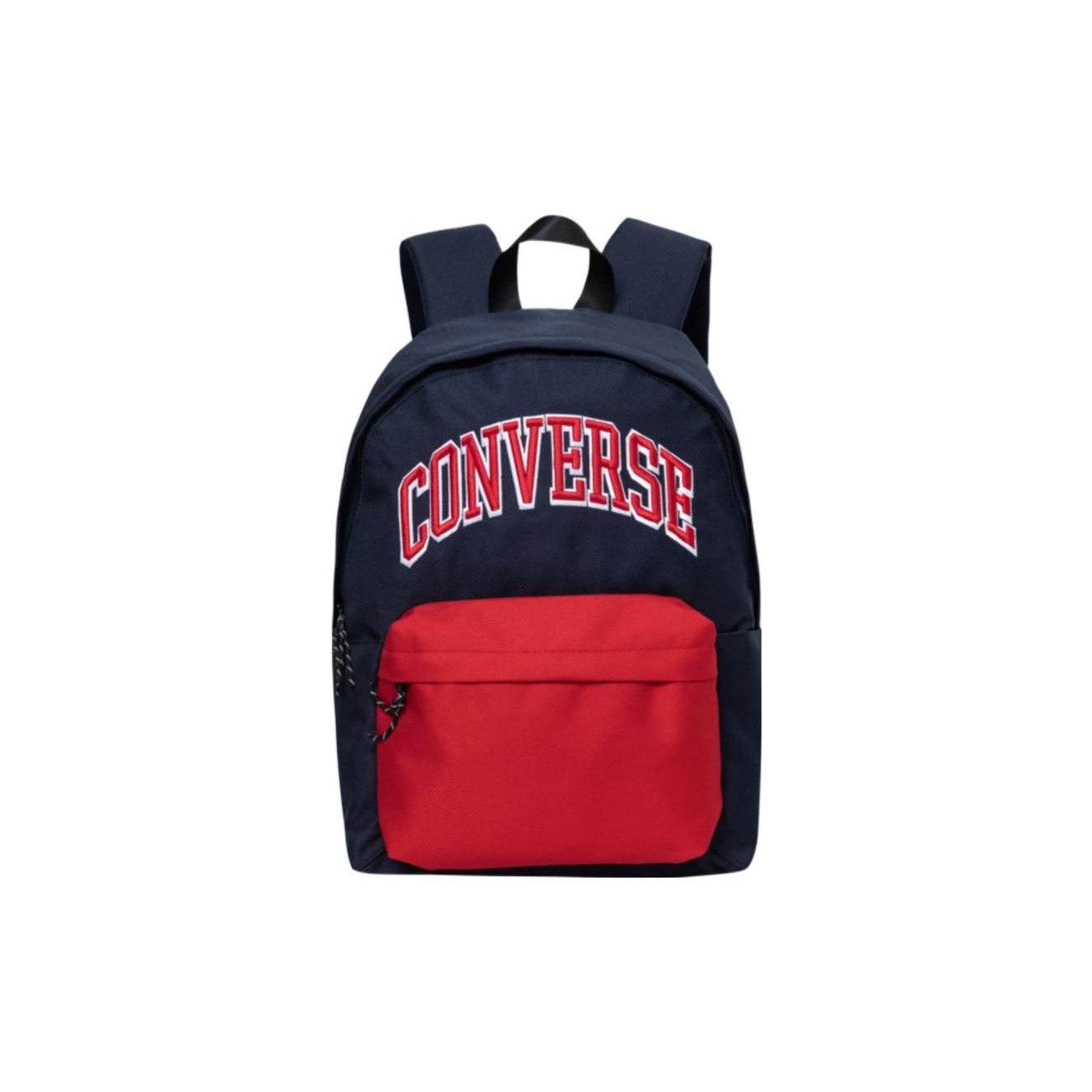 Converse Sports Casual Student Polyester Backpack Men Backpacks Navy-Blue CV2313023PS-003 Navy