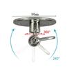 Speed Bag Swivel Ball Bearing Punching Mount Metal for Pugilists, Training