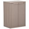 VidaXL Garden Storage Cabinet Tool Locker Tool Organizer Storage Shed Brown 151239