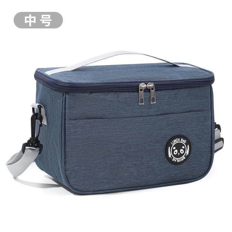 Amaz Ice Cube Folding Ice Bag Thickened Thermal Insulati Bag Picnic Bento Portable Work with Meal Lunch Fresh-keeping Bag