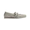 ONITSUKA TIGER MEXICO 66 TGRS Fabric Mary Jane Shoes Women's Gray 1182A705-020