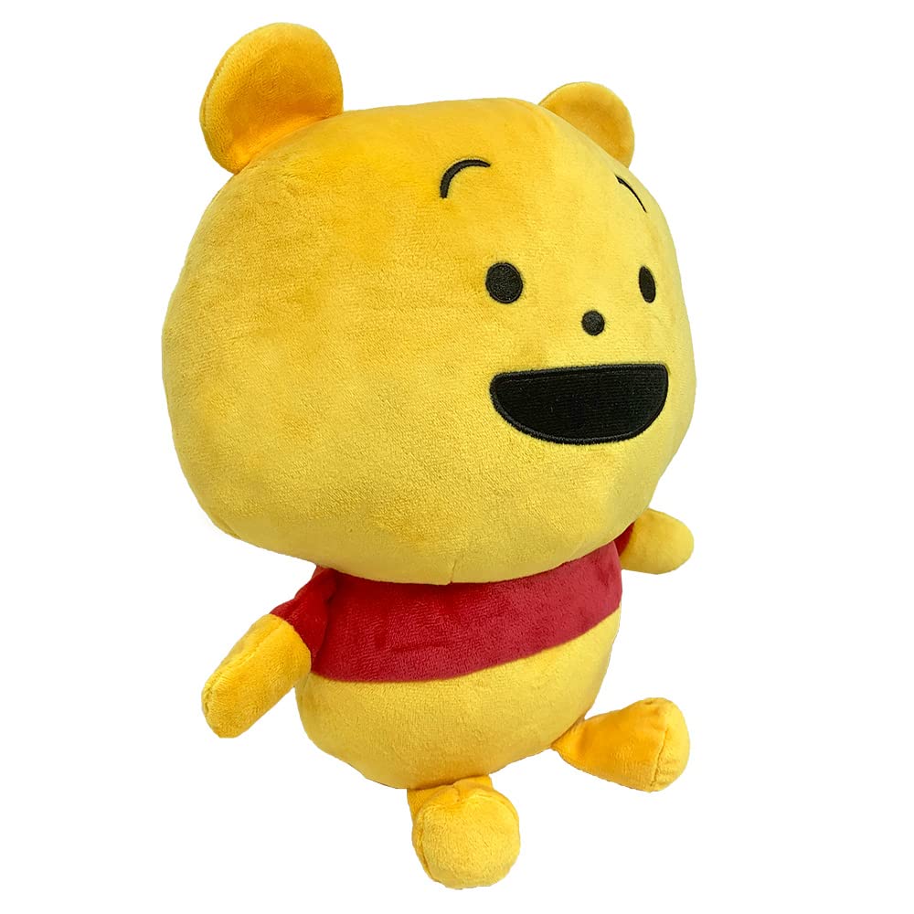 Stamp Turned Into a Plush Toy Illustrated by Yuji Nishimura. Winnie the Pooh Mega Jumbo Plush Toy (Pooh) Approx. 36cm. Official Character Goods.