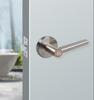 3 Point Locking Handle Heavy Duty 304 Stainless Steel High Security Privacy Door Handle Lock Cylinder for Bedroom& Bathroom