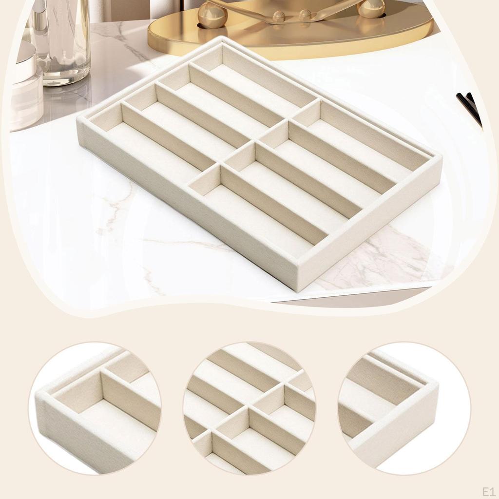 Eye Glasses Holder Container Eyeglass Sunglasses Organizer Case 8 Grids Multifunctional