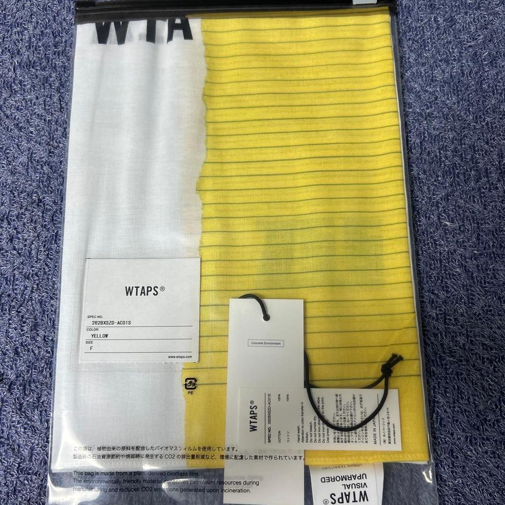 Used wtaps BANDARIA BANDANNA COTTON SSZ