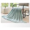 Acrylic Knitted Shawl Blanket Geometric Cable Knit Throw Blanket For Office Couch Sofa Blanket Autumn Winter Cozy Nap Blanket