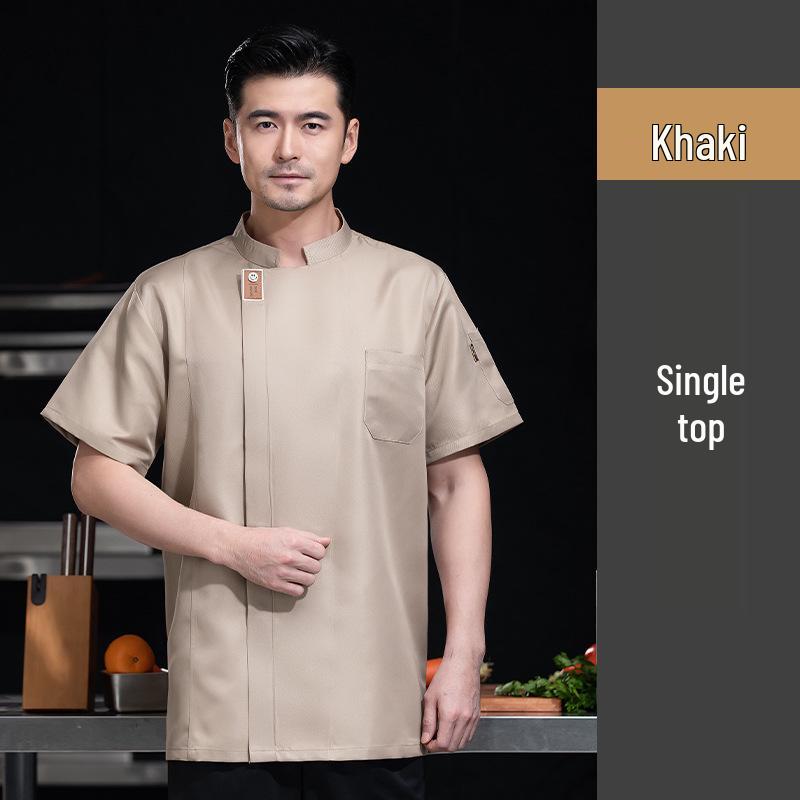 Long Sleeve Breathable Chef Coat for Restaurant and Catering - Unisex Workwear for Autumn/Winter