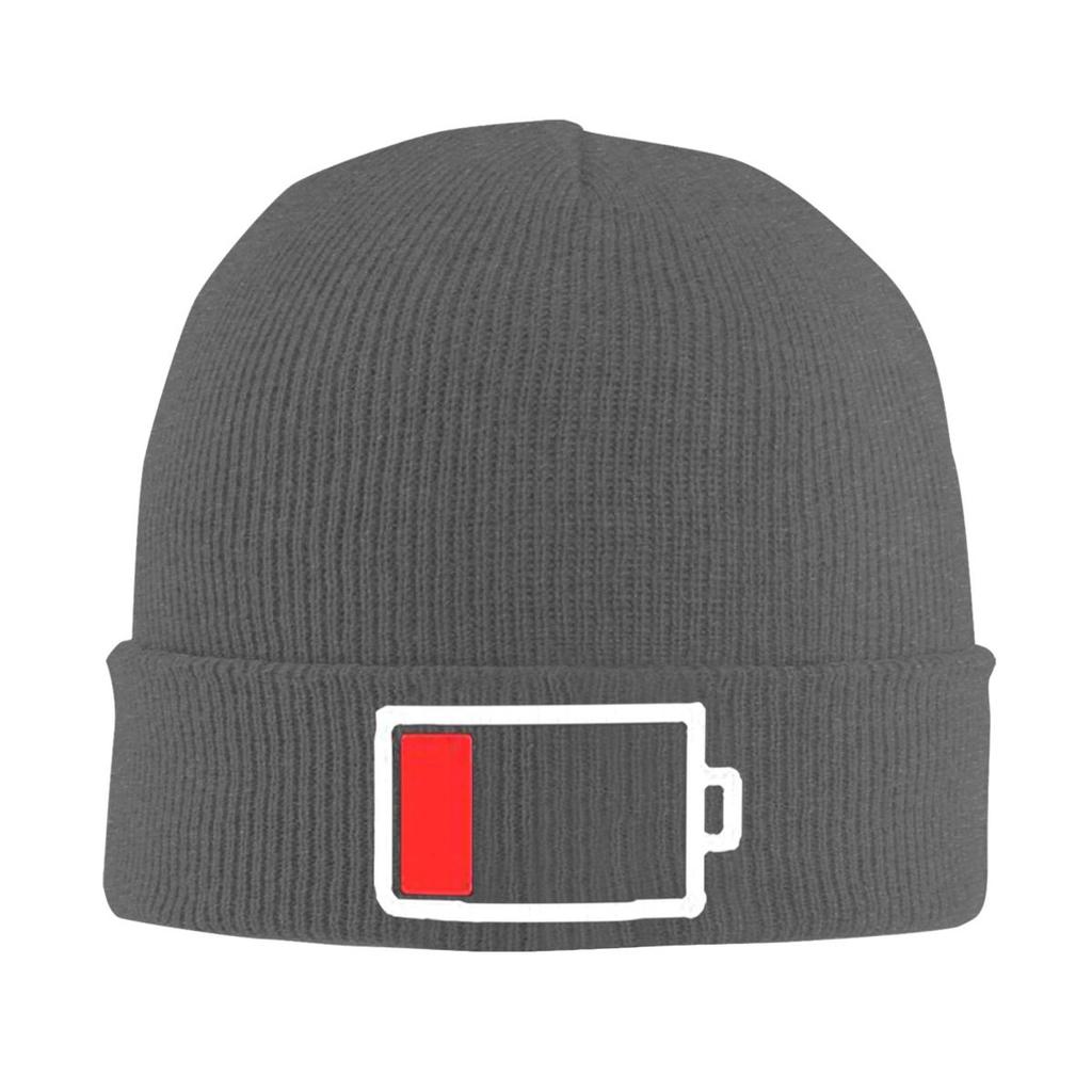 1 Batteria Batteria Scarica Cappello Caldo Lavorato a Maglia Cappello Lavorato a Maglia Invernale Cappelli Skullies Berretti Cappelli Hip Hop per Unisex