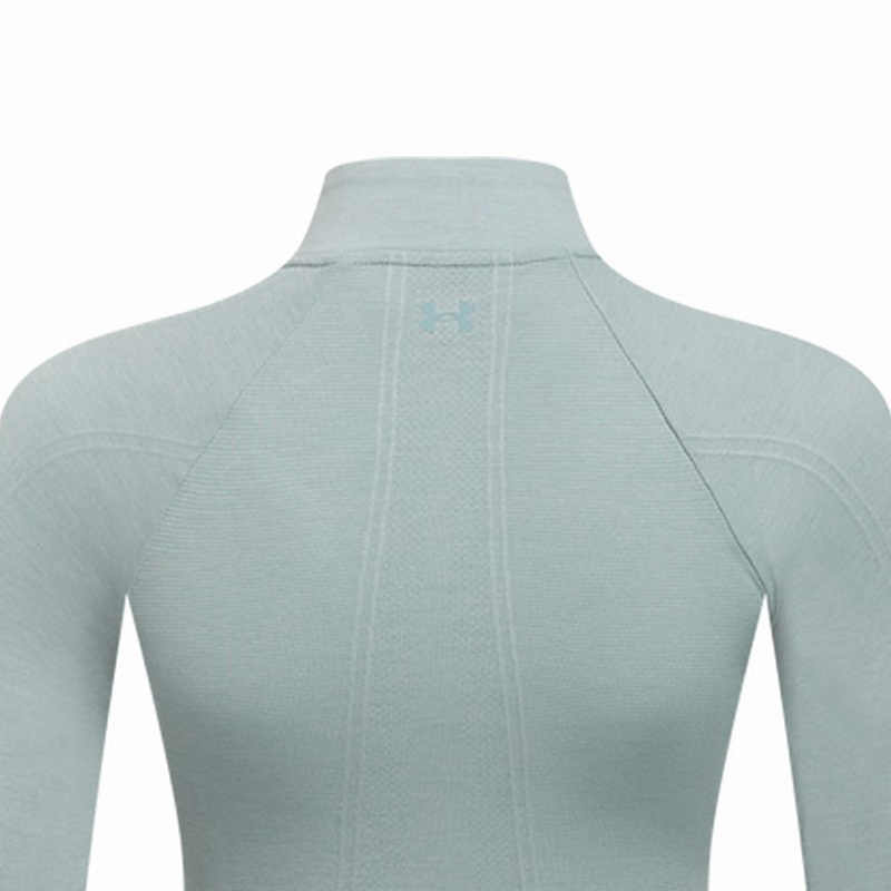 Under Armour Meridian Comfortable Fashionable Simple Versatile High Neck Jacket Women Jackets Harbor-Blue 1388121-465