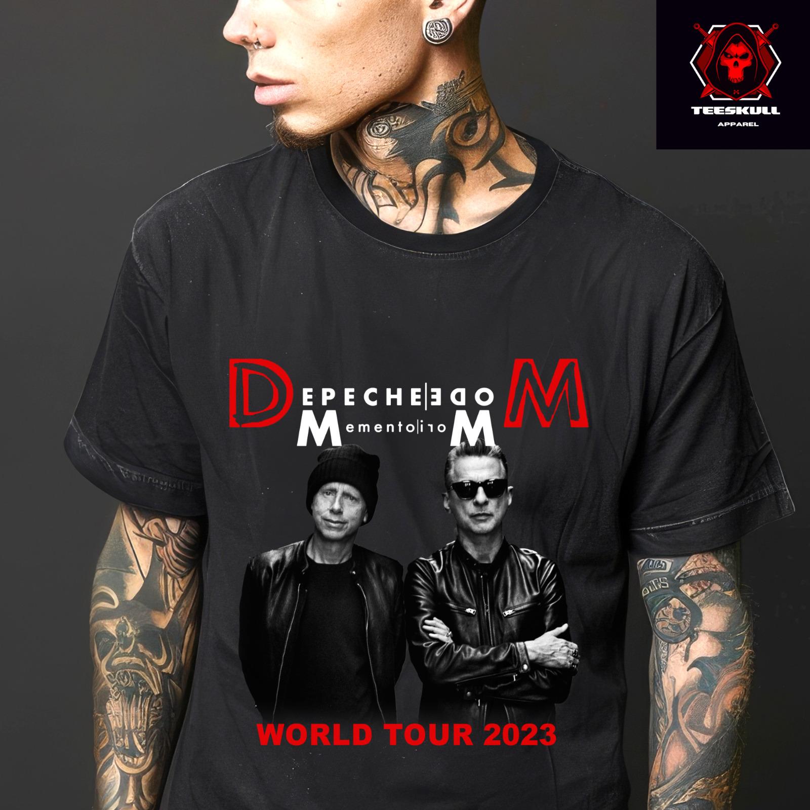 26 Depeche Mode  Momento Mori World Tour 2023  Unisex T-SHIRT S-3XL  Unisex T-Shirt M