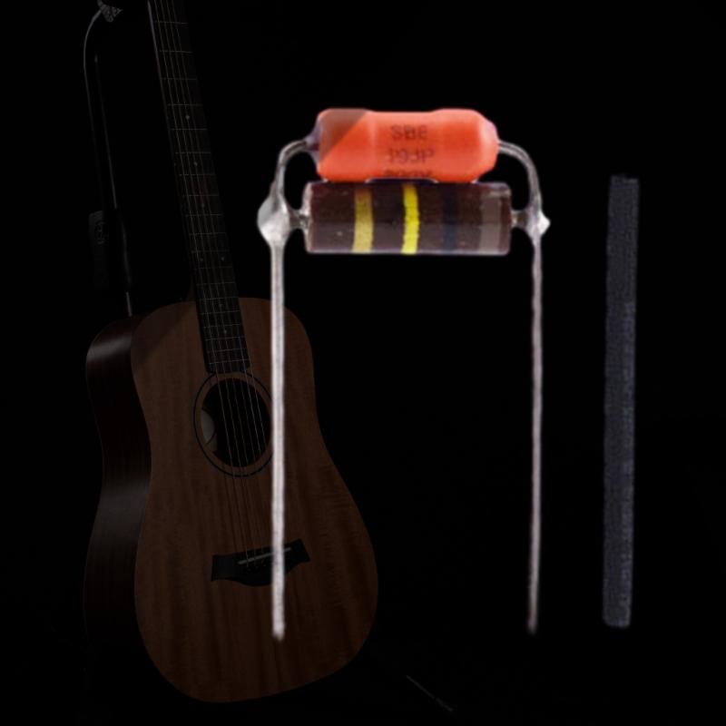 Gitarren-Lautstärke-Höhenabfluss-Schaltungssatz SBE Gitarrenkappen Kondensator Zuverlässig