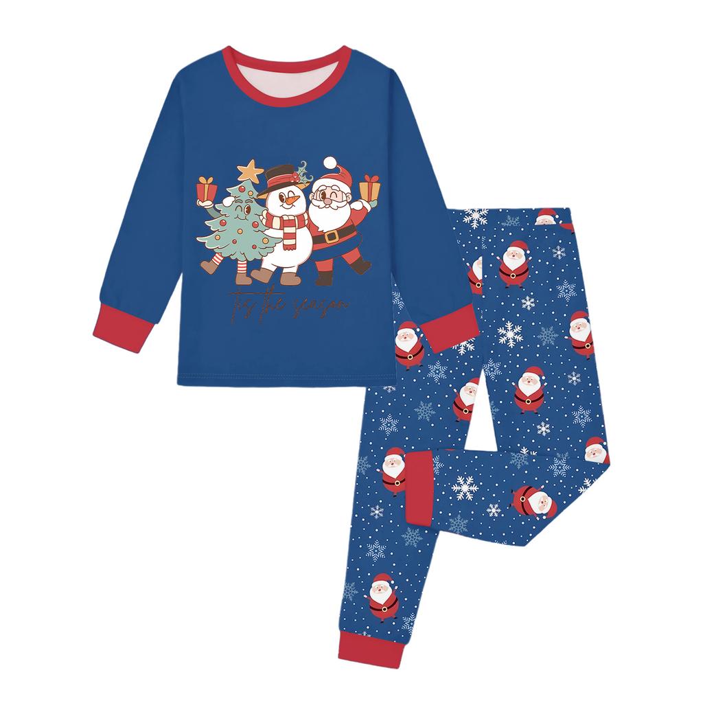 Motedress for barn Skjørt Rund hals Langermet topp Bukser