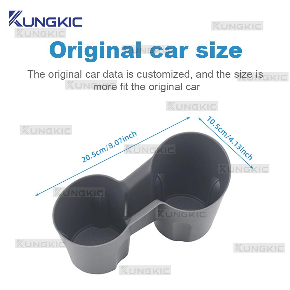 For Subaru Crosstrek Impreza 2025 2025 LHD Car Silicone Non-Slip Center Control Water Holder Storage Box Protect Accessories