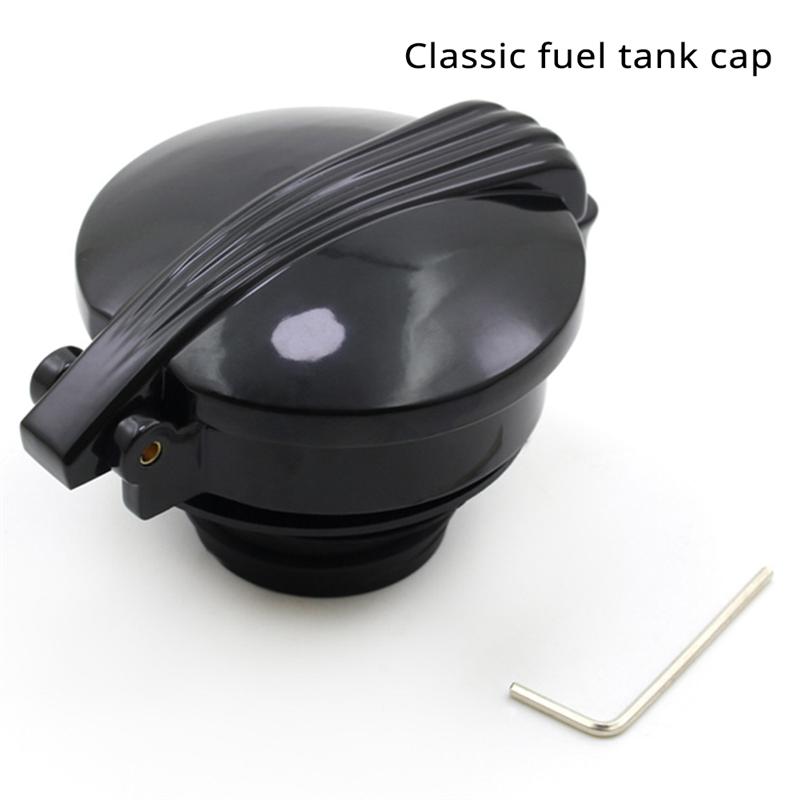 NEW-Motorcycle Fuel Tank Cap Oil Cap Classic Retro Keyless Open For Sportster XL883 XL1200 DYNA Motorcycle Oil Cap