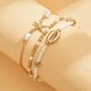 Bohemian Starfish Foot Chain Shell Anklets Sets For Women 3pcs/Set Gold Color Ankle Bracelet Beach Jewelry Summer Accessories