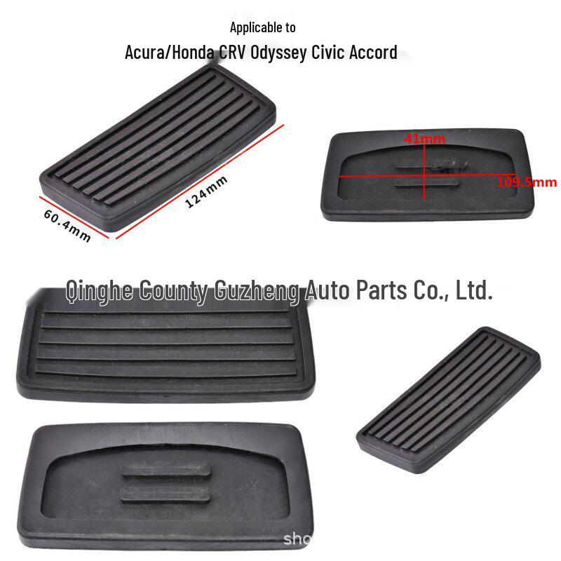 Acura/Honda CR-V, Odyssey, Civic, Accord Brake Pedal Rubber Pad Cover 46545-S84-A81 Fixed Air Parts