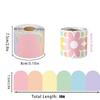 Colored Poster Border Stickers Flower DIY Black Board Decorative Stickers Waterproof Wavy Edge Paper