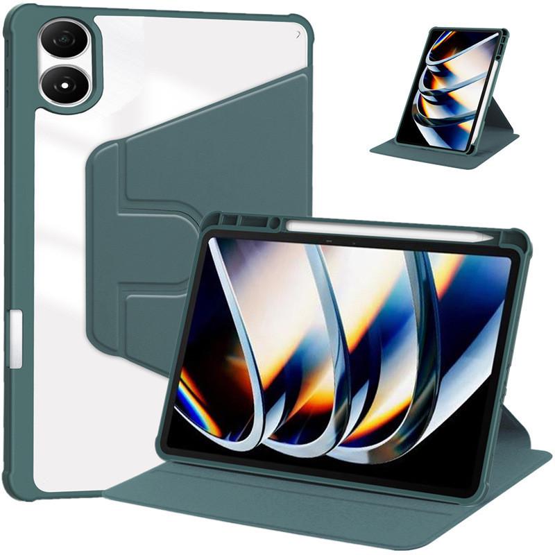Infinix XPad20 Tablet Case: 11" Acrylic Rotating Pen Protective Cover