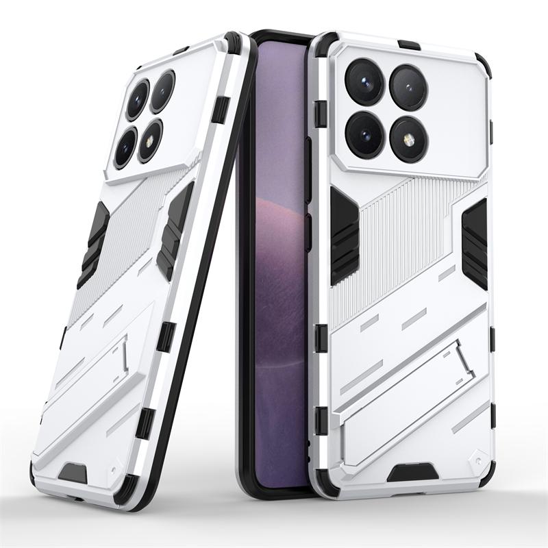 Holder Case For Xiaomi Poco X6 Pro Cover For Poco X6 Pro Capas Phone Back Bumper Kickstand Shockproof Cover Poco X6 Pro Fundas