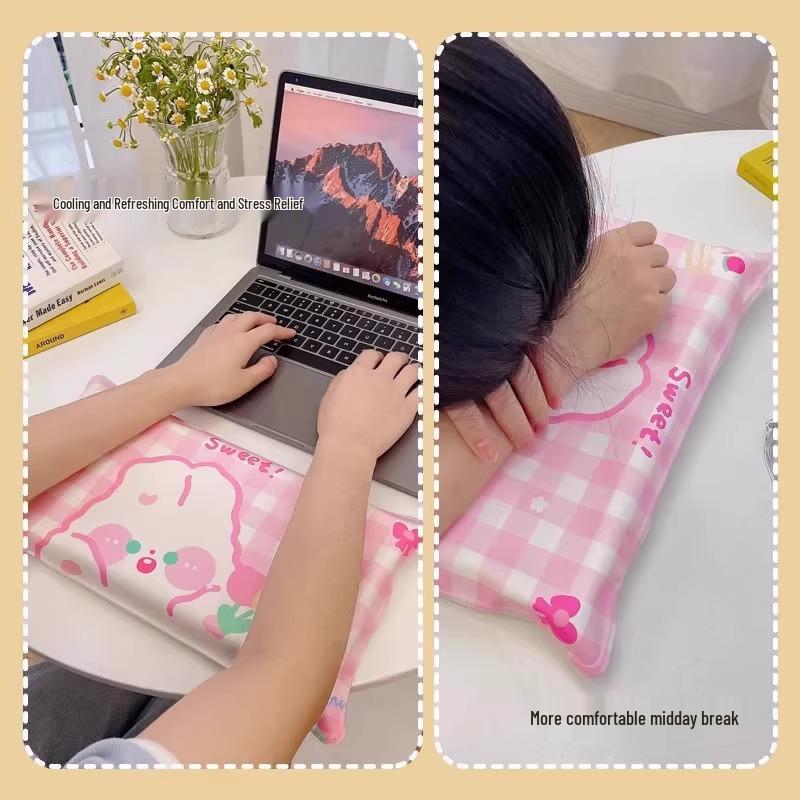 Newcomer Exclusive: Cute Summer Cartoon Cooling Ice Pillow for Student Dorms