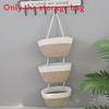 Multipurpose Foldable Cotton Hanging Basket For Bedroom Organizing