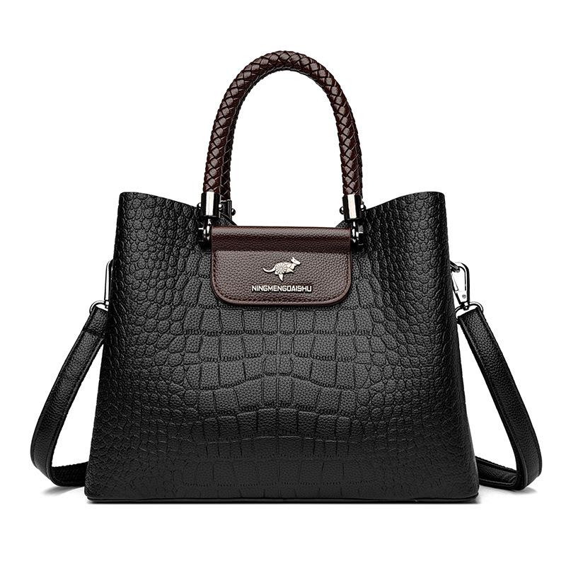 

Новая корейская версия женской сумки через плечо на одно плечо, повседневная, большой емкости, многофункциональная сумка