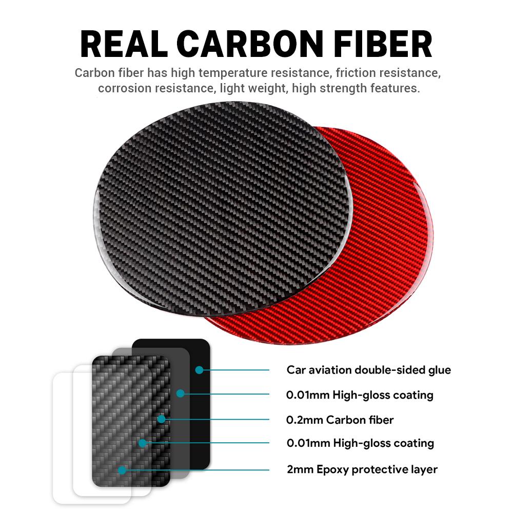 Real Soft Carbon Fiber Sticker For Subaru WRX/WRX STI 2025 2025 2025 Car Fuel Tank Cap LHD RHD Protect Cover Trim Accessories