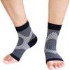 1Pair Plantar Fasciitis Relief Compression Socks For Women And Men,Moisture Wicking,Open Toe,Improve Circulation,Reduce Swelling