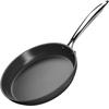 Fijinhom 28cm Poêle Induction Compatible Maximum avec Tous les Feux Plat Haute Température Lave-Vaisselle Facile à et Sans Substances Nocives Poêle, Compatible, Antiadhésif,