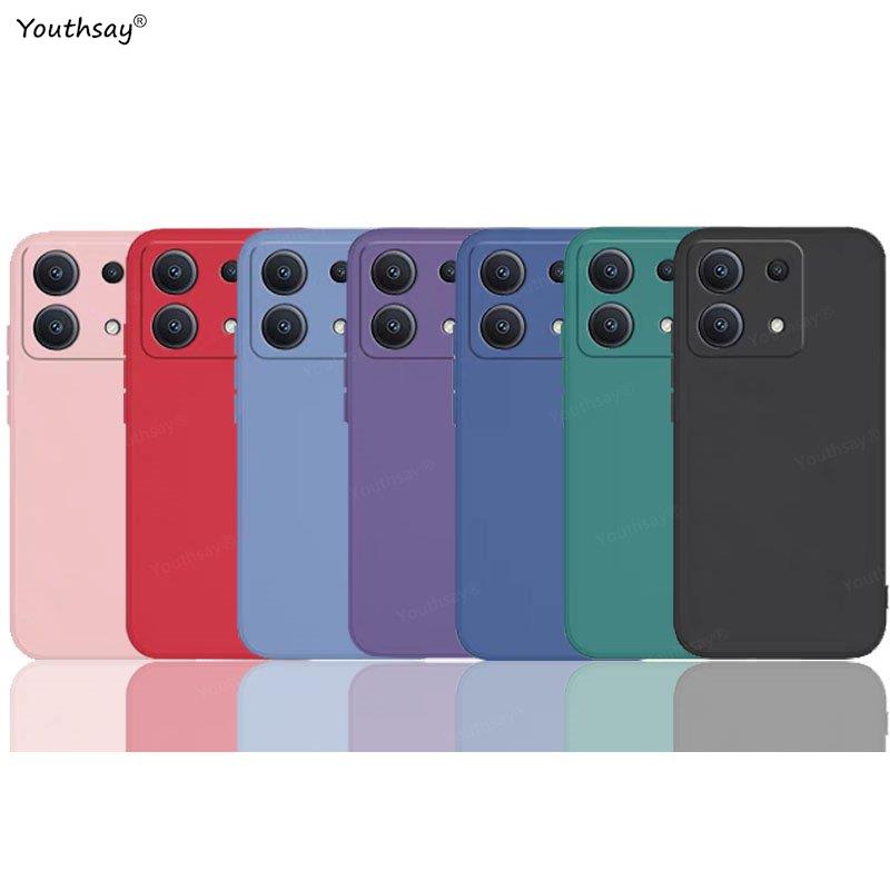 For Xiaomi Redmi Note 14S Case Redmi Note 14S Cover Funda Coque Soft Original Liquid Silicone Back Case Redmi Note 14S