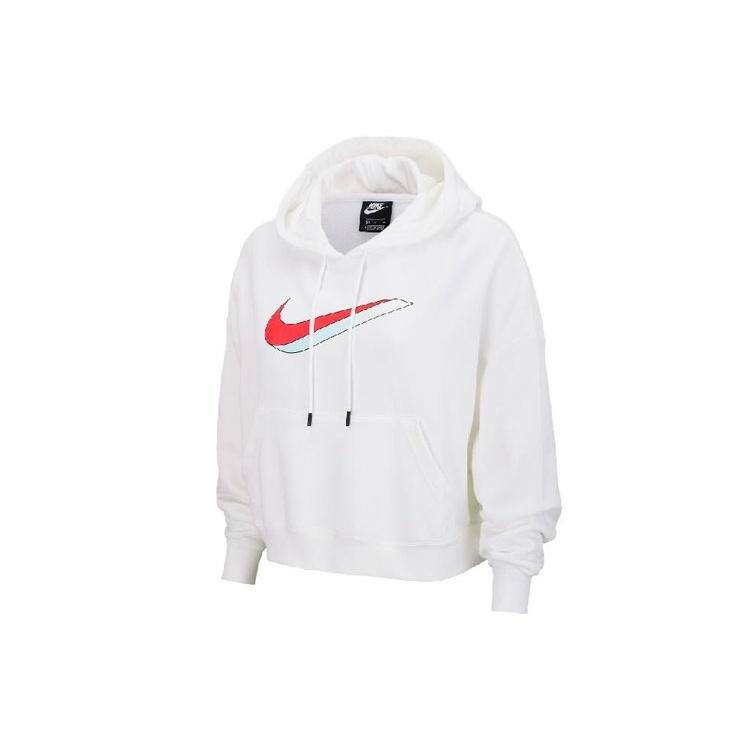 (WMNS) Nike Casual Sports Pullover hoodie White Women s DJ1075-100 XL