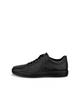 ECCO Classic Genuine Casual 3E Sneakers, Leather, Men's Sneakers, 53734402001, BLACK, 25.5 Cm,
