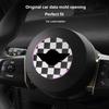 Leather Car Styling Steering Wheel Stickers For Mini Countryman U25 F65 F66 F67 Cooper S E SE J01 EV 2025 2025 3D Dedicated