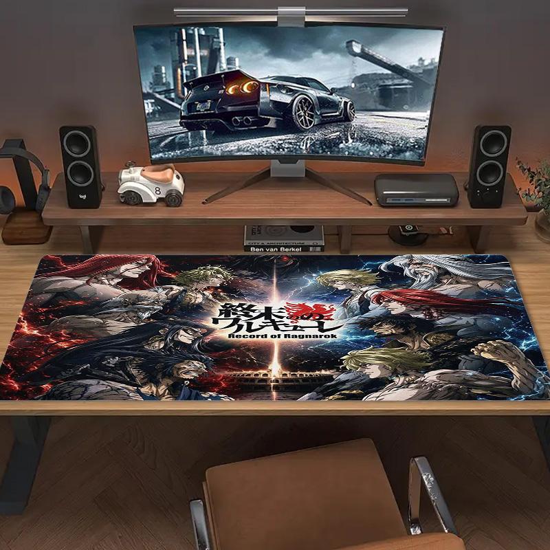 Recorde of Ragnarok Color Mouse Pad Large Gaming Table Cushion Non-slip Laptop Tablet Big Mousepad XXL Mat Mini PC Playmat With Lock Edge