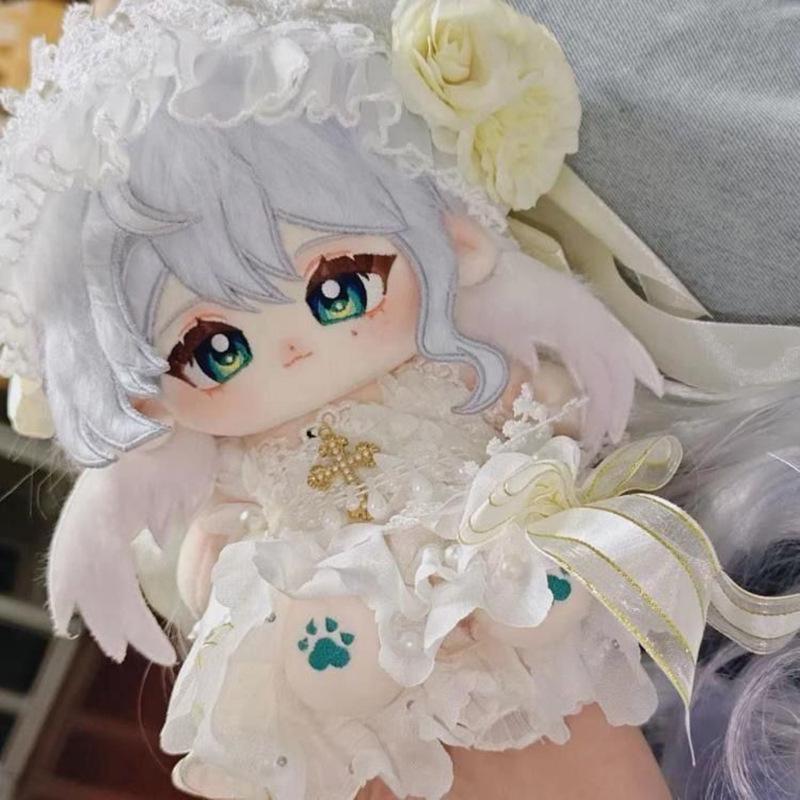 

Honkai Star Rail 20 см Робин Колокольчик Ветра Птица Кукла - Хлопковый Подарок для Девочек Ручной Работы 20cm With Bones