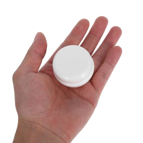 FRCOLOR 20g Cream Bottles, Set of 15, Plastic Cream Jars, Cosmetic Cases, Refillable Containers, Light-Proof Bottles for Hand Cream, Aromatherapy Crea