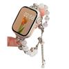 Tricolor Cat's Eye Stone Bracelet Strap for Apple Watch Series 9, 8, 7, 6, 5, 4, 3, 2, 1, and SE
