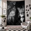 Wall TapestryWednesday Addams Art Hanging Cloth Decorative Background Cover for Room Decoration